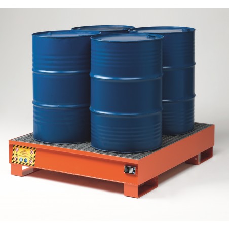 Bac De Rétention : Palette & Bac De Rétention Robuste Et