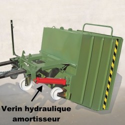 Benne basculante 490 Litres 