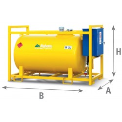 Cuve mobile Gasoil 990 L 