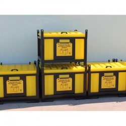 Conteneur batteries 850L 